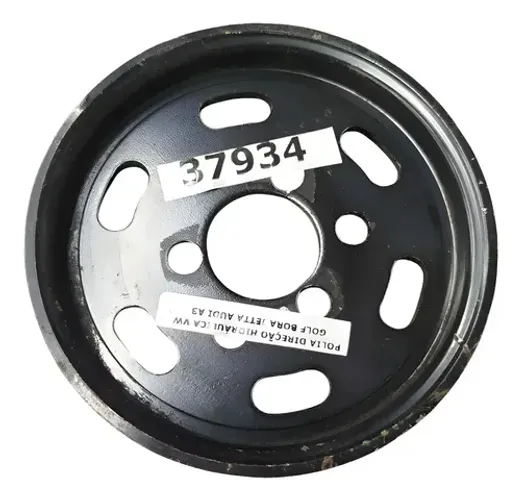 Polia Direção Hidráulica Vw Golf Bora Jetta Audi A3 Preto