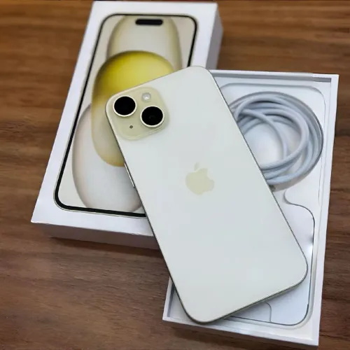 iPhone 15 - 128gb - chip físico - bateria 88% com caixa
