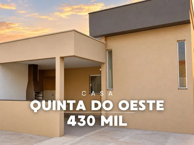 Casa no Quinta do Oeste por 430mil
