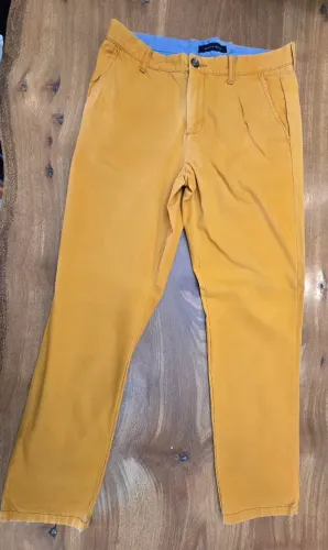 calça tommy hilfiger laranja