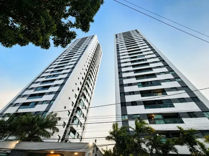 MT | Maria Nina e Maria Nara . 63 metros quadrados com 3 quartos em Cordeiro - Recife - PE