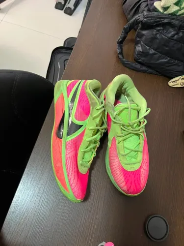 Tênis Nike Giannis Freak 6 'Watermelon' verde rosa 42