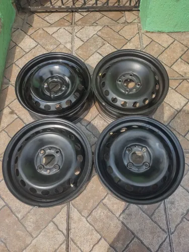 Jogo de roda aro 14 original Fiat furacão 4/98 ZAP *