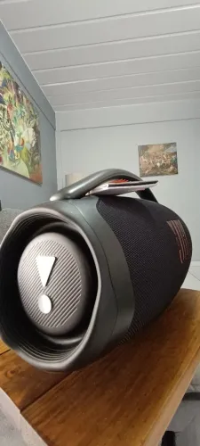 JBL NF POUCO USO BATERIA 100% CAIXA ORIGINAL MANUAL