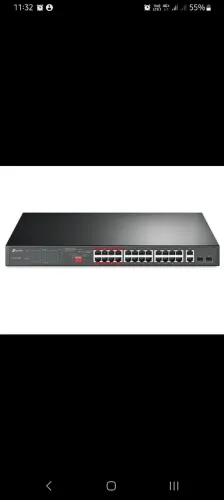 SWITCH POE TP LINK 24P