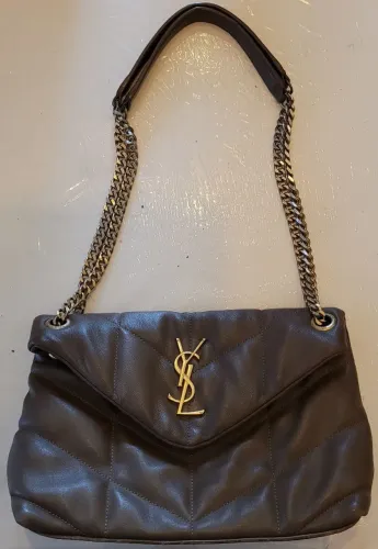 Bolsa de ombro original Saint Laurent Paris