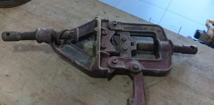 Torno Encanador de Tubo antigo
