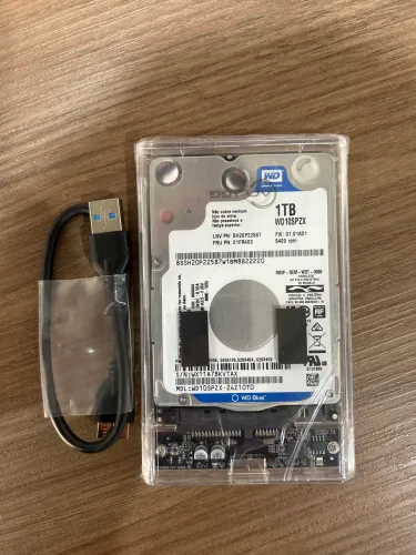 HD externa 1TB Western digital blue