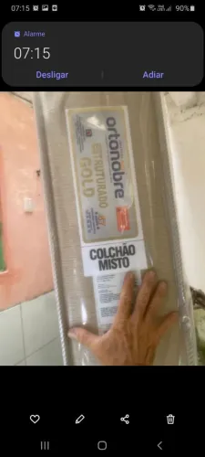 COLCHÃO D45 COM 27 CM CASAL POR 900,00 APENAS DINHEIRO OU PIX