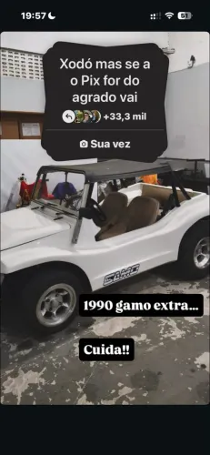 Volkswagen Buggy 1.6 8V Gasolina 2P Manual 1980