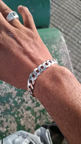 Pulseira de prata