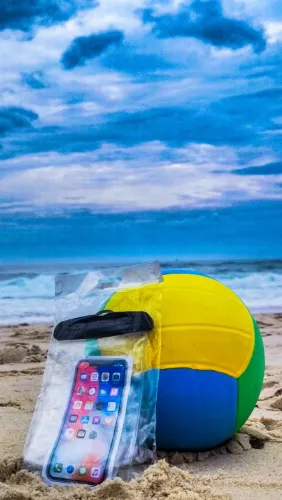 CAPA À PROVA D'ÁGUA PARA SMARTPHONE CELULAR