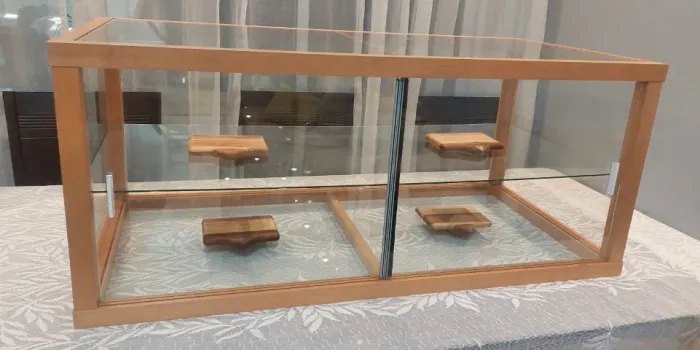estufa expositor para salgados