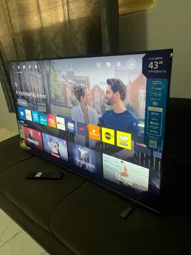 Tv Smart Philips 43? nova toda no plástico