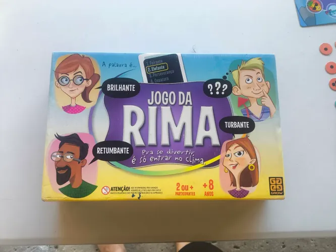 Jogo de Tabuleiro Jogo da Rima