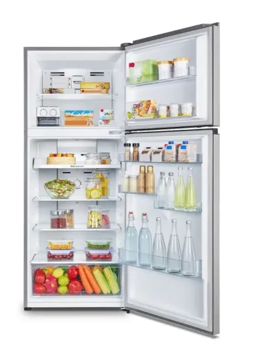 GELADEIRA HISENSE RT3N375NAC31 INOX - 379 LITROS | FROST FREE | INVERTER