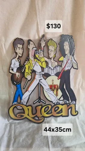 Quadros decorativos Queen 