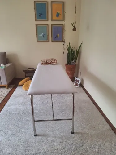 Maca com pés em inox