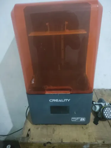 Impressora 3d resina halot Mage 8k 