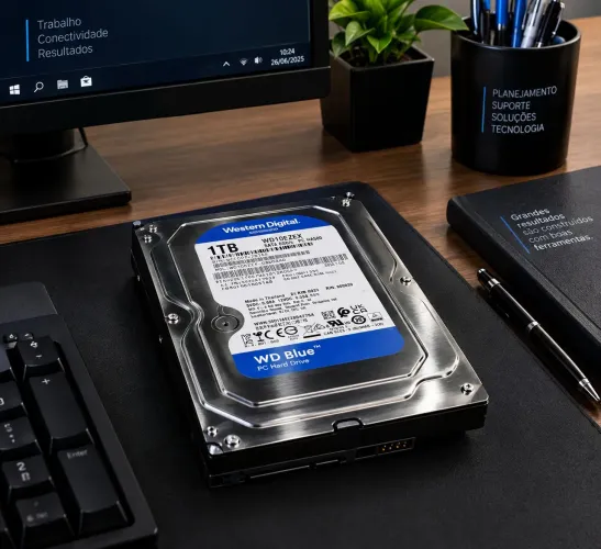 HD 1 TB Western Digital 3.5" SATA III 7200rpm para PC