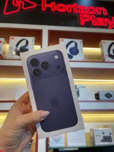 Promoção novo lacrado iphone 17 pro 256g azul