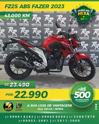 Moto Yamaha FZ25 2023