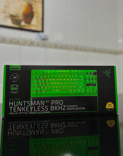 Teclado RAZER Huntsman V3 PRO TKL Green Edition