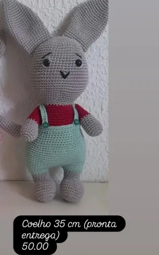 Ursos e bichinhos em crochê novos