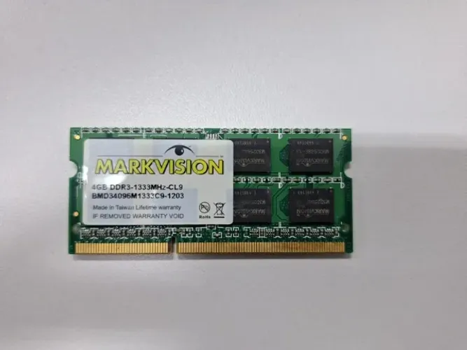 Memória RAM Markvision 4GB DDR3 1333MHz Notebook (SO-DIMM)