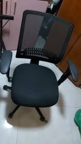 Cadeira de Escritório Ergonômica Flexform Uni All Black - Seminova