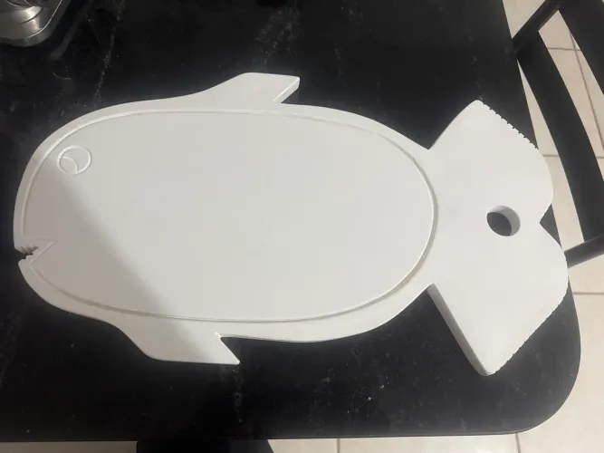 Fabricamos tábua de carne modelo peixe
