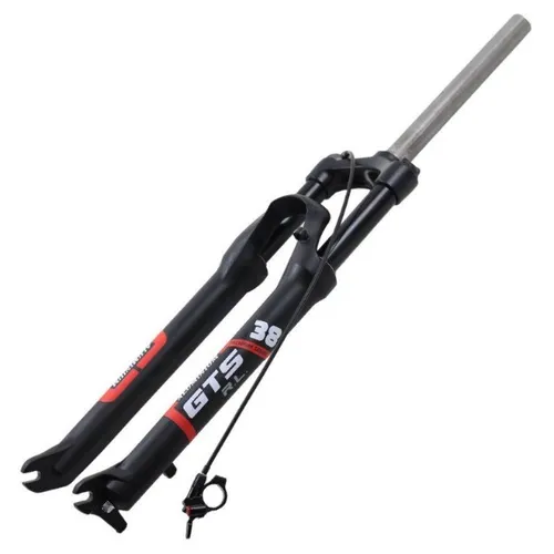Suspensão 29 Bicicleta GTS Trava No Guidão Espiga Lisa Reta Curso 100mm em Aluminio 7573