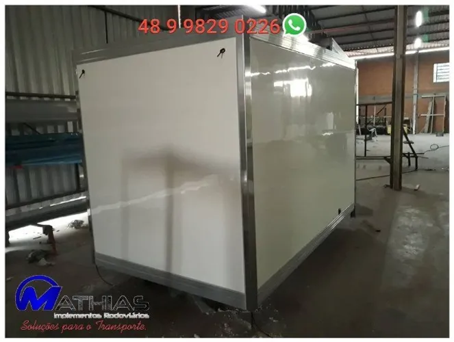 camera fria para caminhao hr com comprimento 2.80m Mathias implementos 