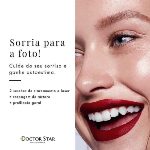 Clareamento dental laser 