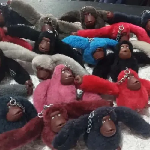 Chaveiros macacos Kipling original