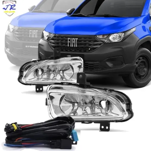 Kit Farol de Milha Strada 2020 2021 2022 2023 Auxiliar Neblina