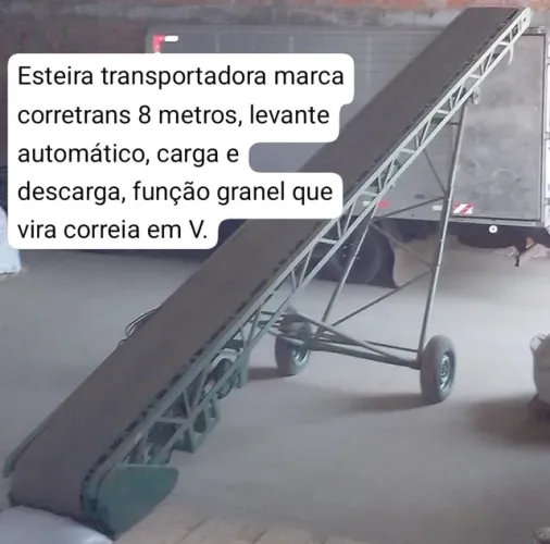 Esteira transportadora 8 metros