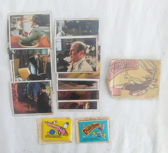 Lote - 15 Figurinhas Uma Cilada Para Roger Rabit - 1989 - NUNCA COLADA