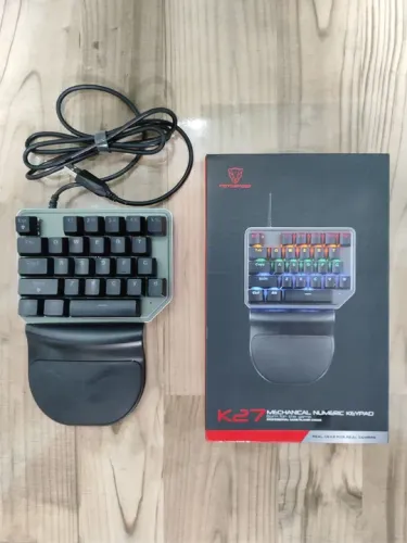 Teclado Mecânico  Gamer Motospeed K27 - Preto