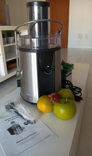 Centrifuga Master Suco Inox Fun Kitchen NOVA. Excelente produto! Aceito Oferta!