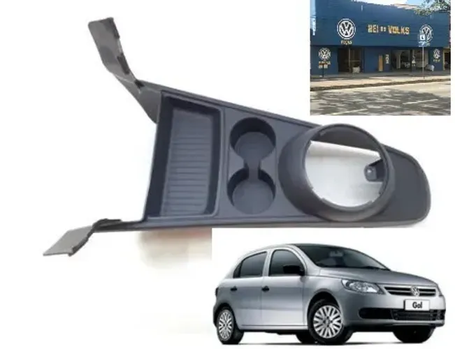 Console central da marcha Gol G5, 2009, 2010, 2011, 2012, 2013 