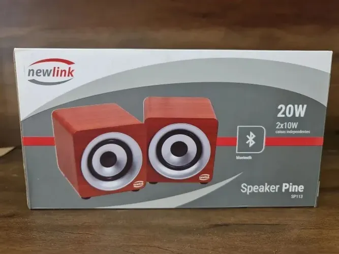 Caixa De Som Newlink Speaker Pine Sp113
