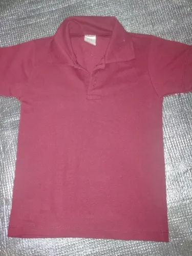 5 camisa pólo M infantil 