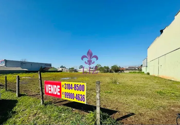 Terreno comercial com frente para a BR-116 no Jardim Menino Deus em Quatro Barras.