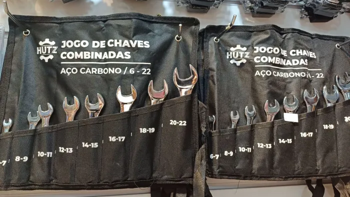 Jogo de Chaves de boca Combinadas  8  Peças