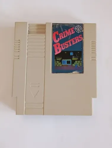 Cartucho 72 Pinos Crime Busters Dismac Nintendinho