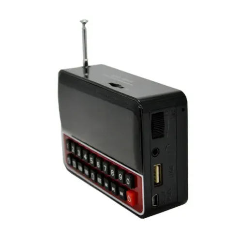Relógio Digital Com Despetador E Rádio Ws-1513 Usb Sd Fm Mp3