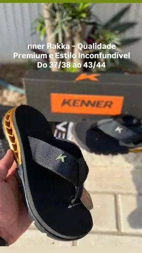 Sandália Kenner Rakka - Qualidade Premium do 37 ao 43
