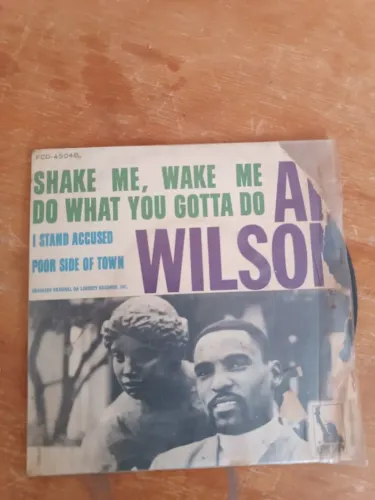 Compacto vinil- AL Wilson- Shake-me, Wake me- 1969