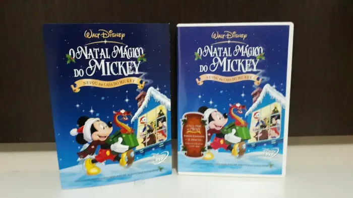 Dvd duplo O Natal Magico do Mickey (Fanmade)